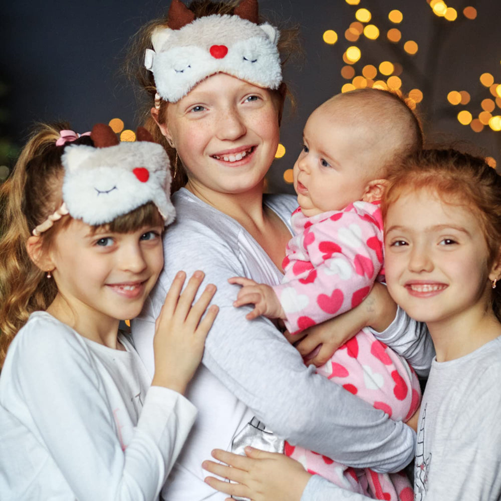 Ulbemoll mascara dormir regalo perfecto: diseño divertido para niños y niñas.