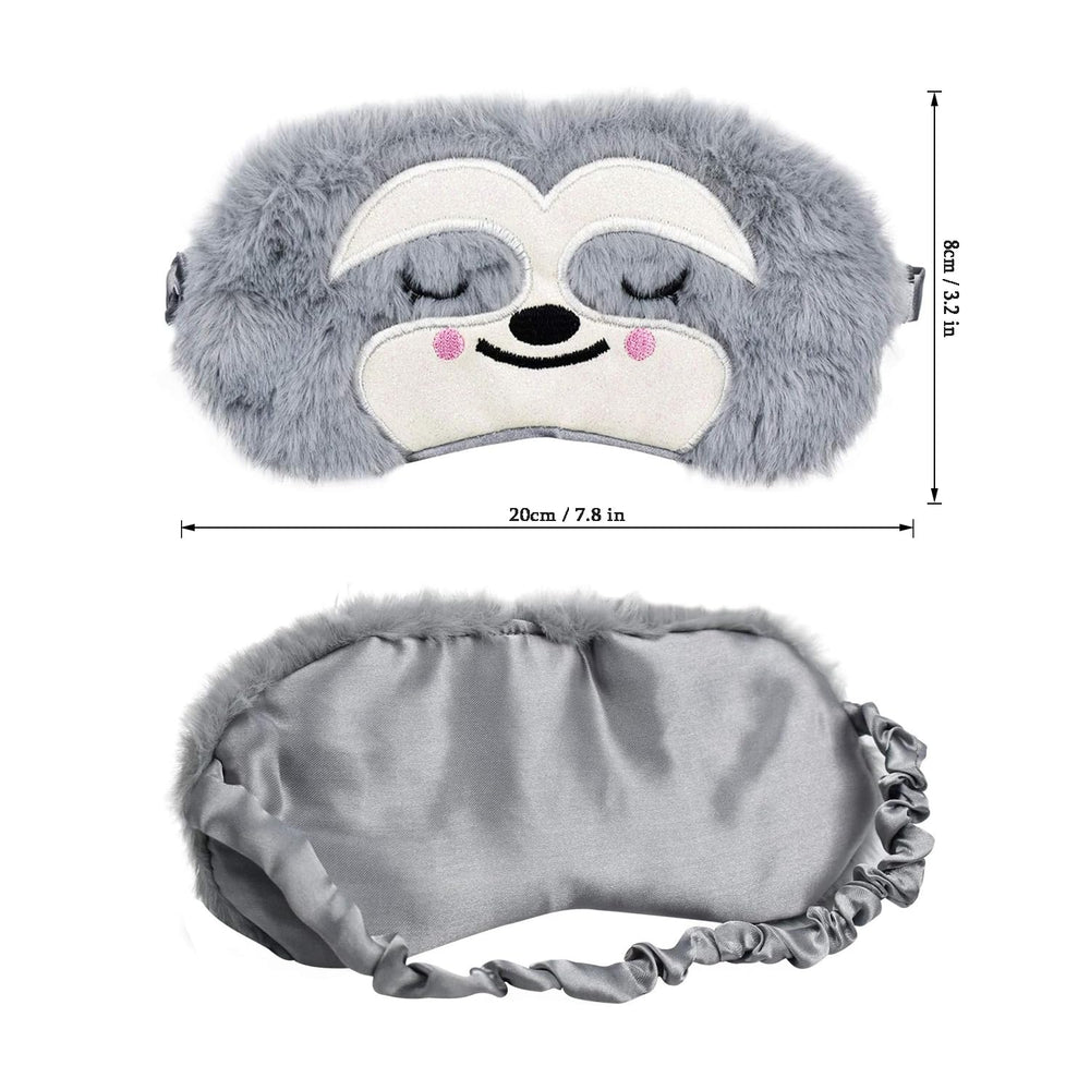 Ulbemoll peluche suave perezoso gris detalle para descanso diario.