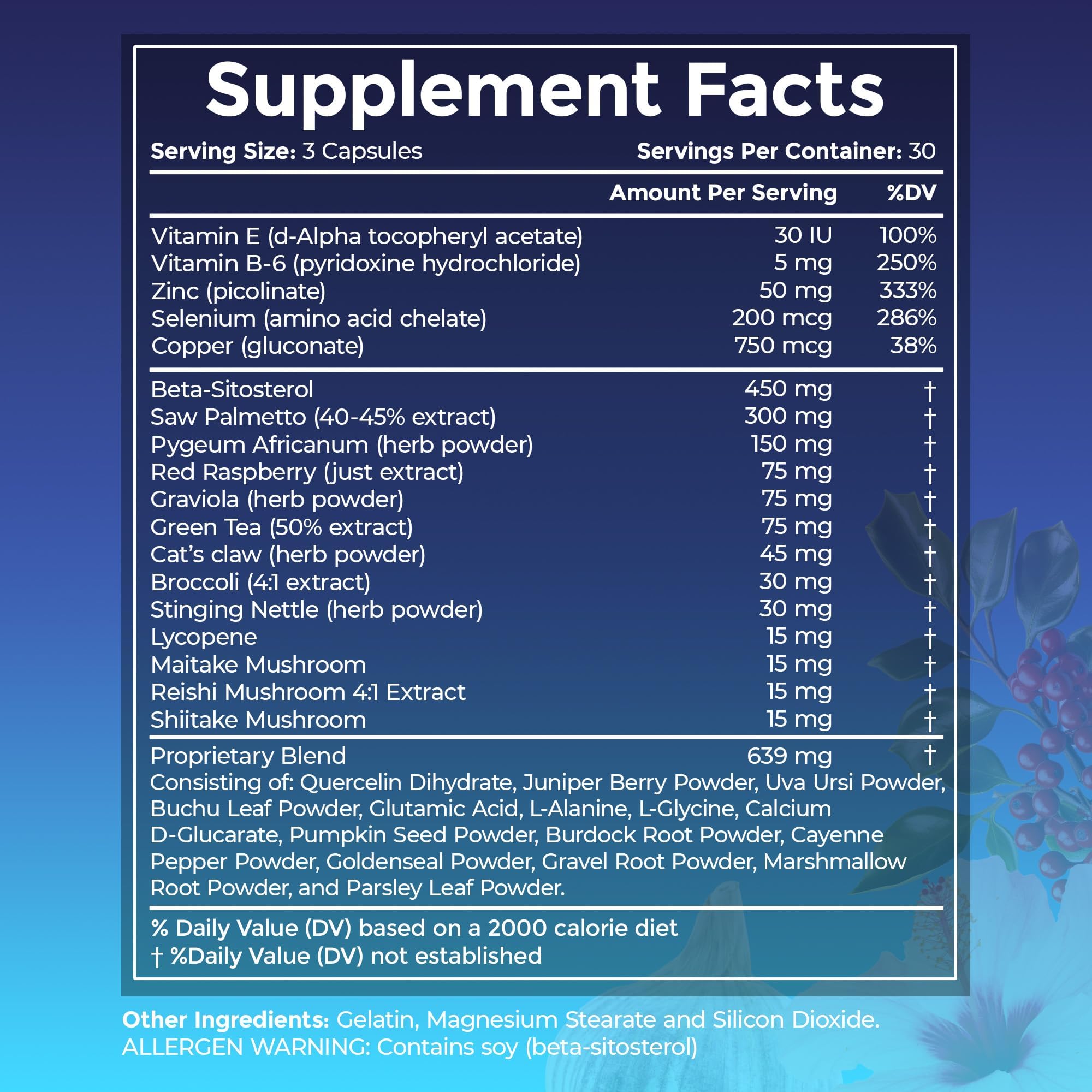 ULTALIFE Saw Palmetto capsules ready for everyday use to support urinary flow.