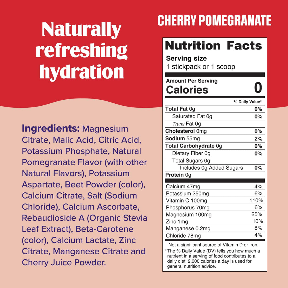 Ultima Replenisher bottle pour showing sugar-free hydration on the go.