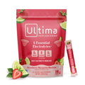 Ultima Replenisher Daily Electrolyte Powder Drink Mix – Sugar Free, Strawberry Margarita, 16 Stickpacks