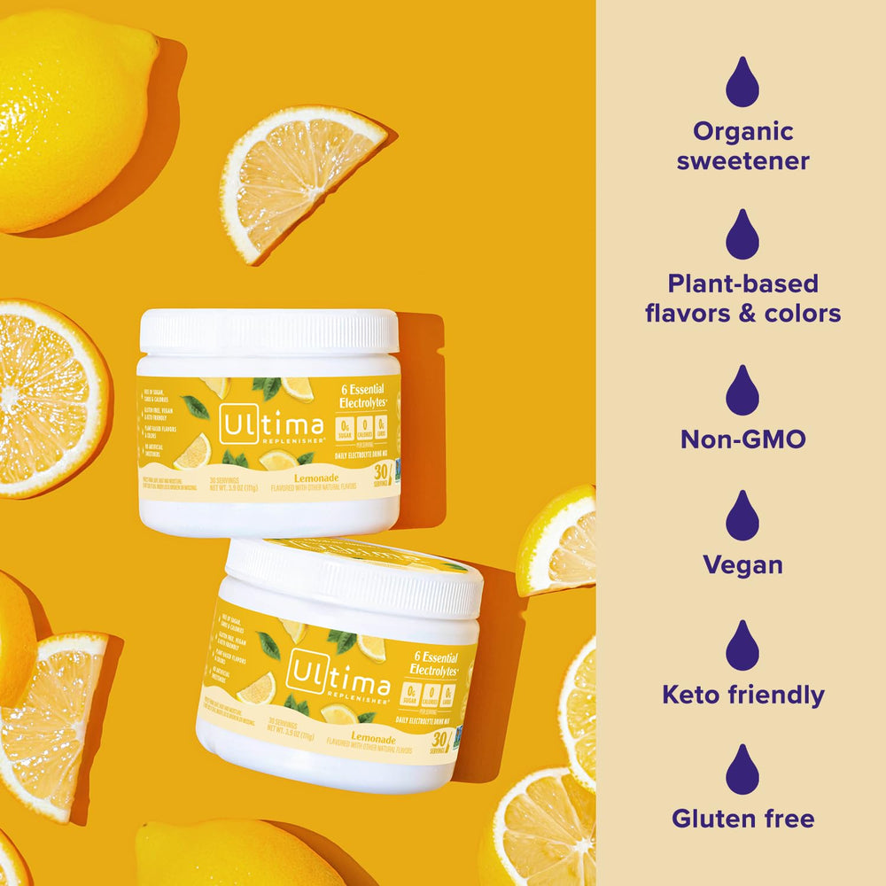 Ultima Replenisher organic stevia leaf close-up highlights natural sweetness