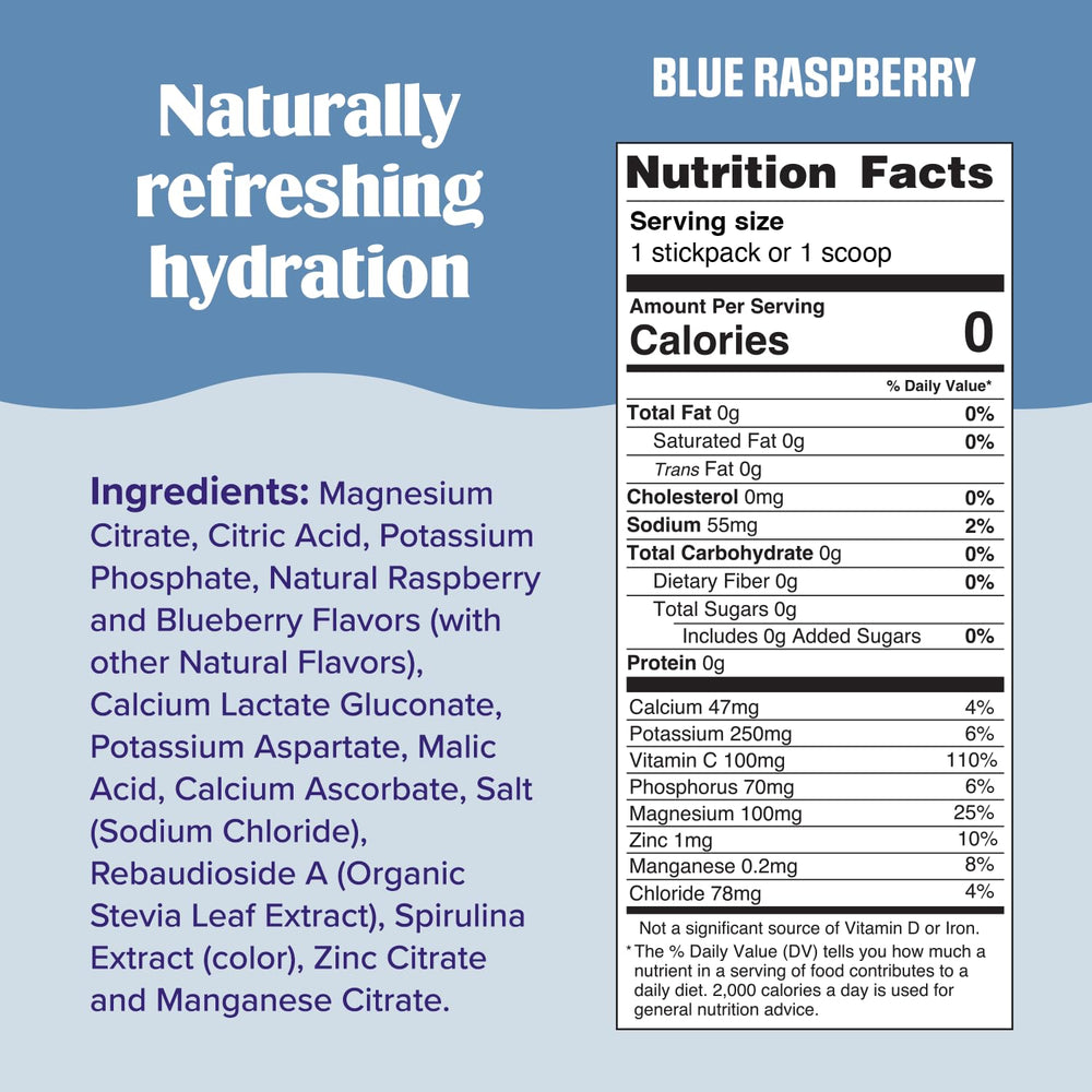 Front view of Ultima Replenisher packaging highlighting sugar free formula.
