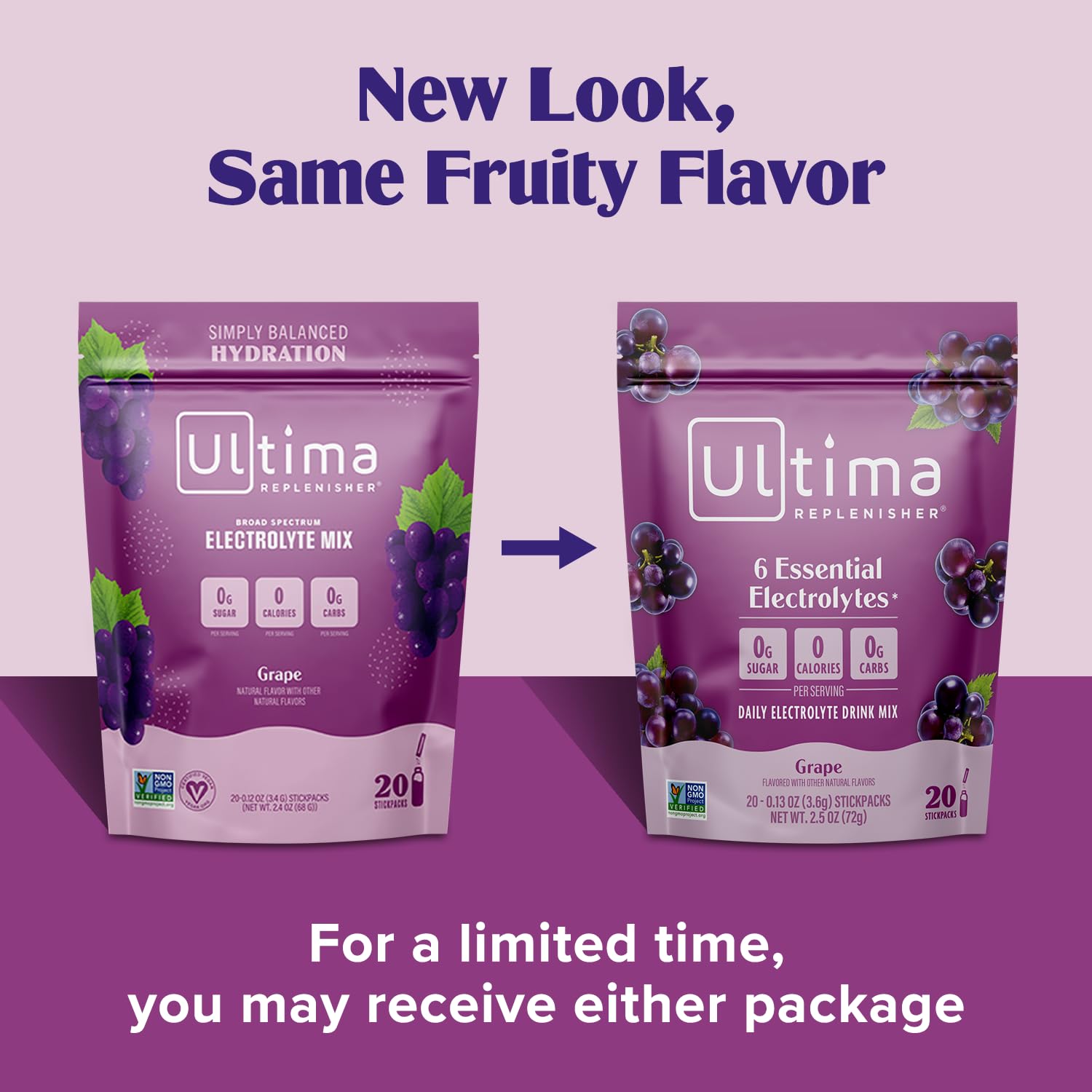 Ultima Replenisher six-key electrolytes nutrition label close-up for balanced hydration