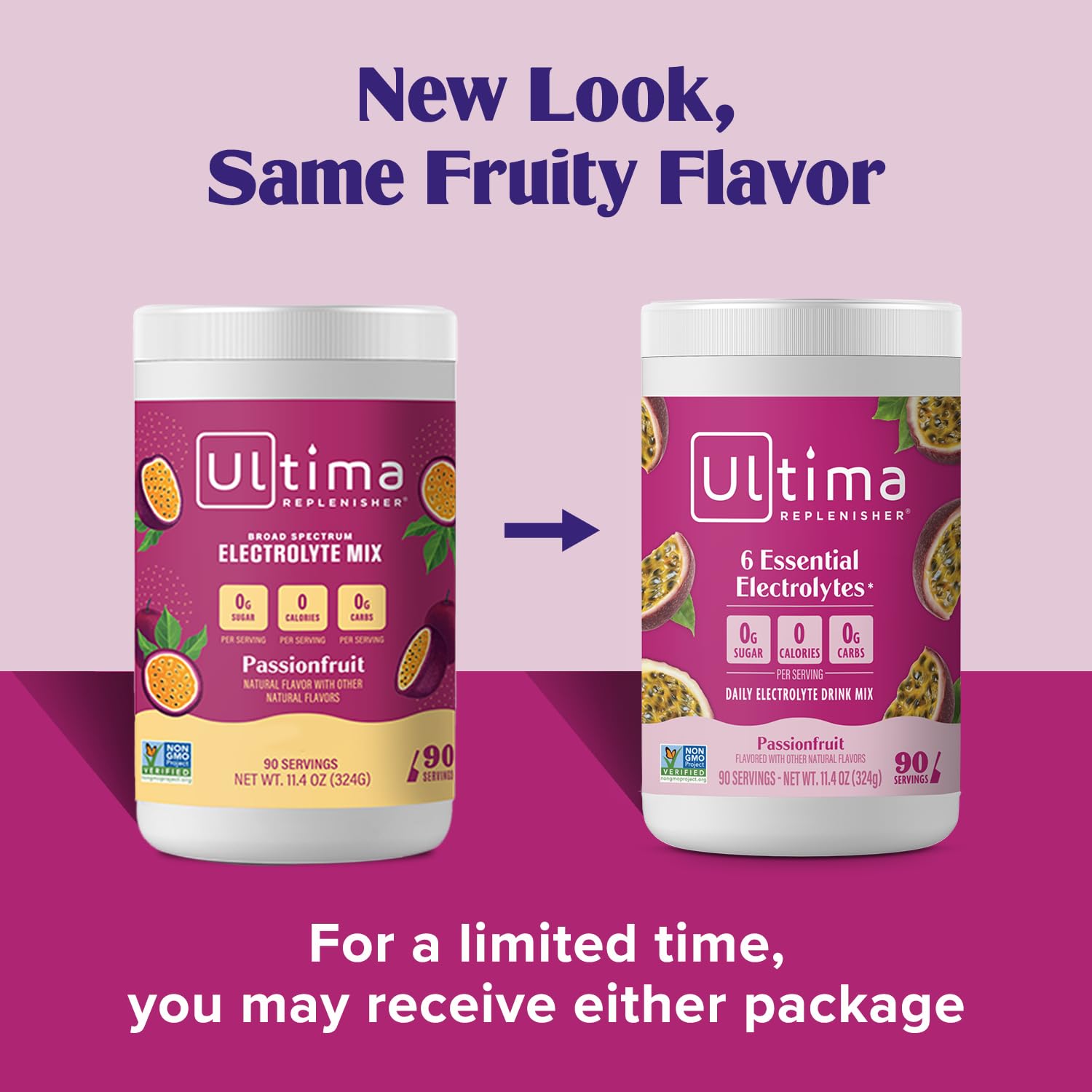 Ultima Replenisher sugar-free electrolyte bottle highlighting keto-friendly hydration option.