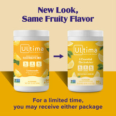Ultima Replenisher sugar-free hydration mix shown as a product