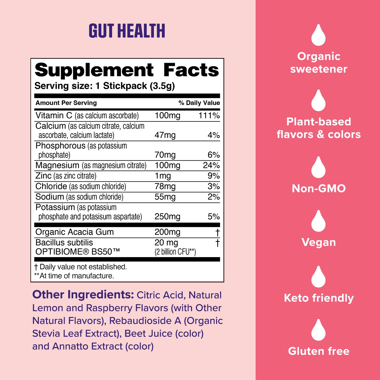 Ultima Replenisher sugar-free, gluten-free, vegan electrolyte mix in kitchen.
