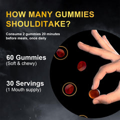 VITACORE Shilajit Gummies with fulvic acid and minerals suggesting enhanced absorption