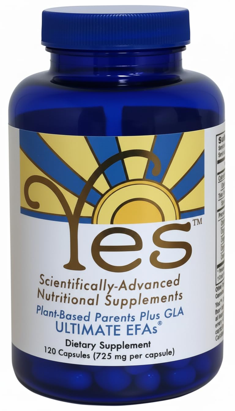 ULTIMATE EFAs bottle-front shows plant-based omega-3 support
