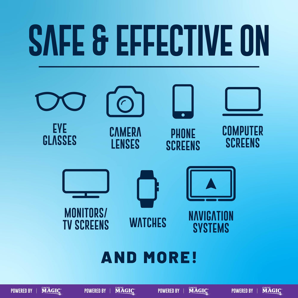 Ultra Clarity safe for coated lenses on electronics.