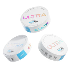 Ultra Focus Pouches Cool Mint pack front view for on-the-go focus.