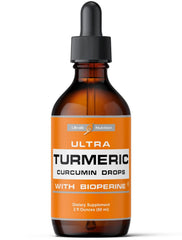 Ultra6 Nutrition liquid turmeric extract bottle with 95% curcuminoids for daily use