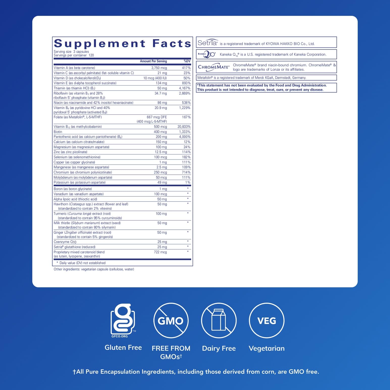 UltraNutrient capsules on a desk highlighting easy daily nutrition