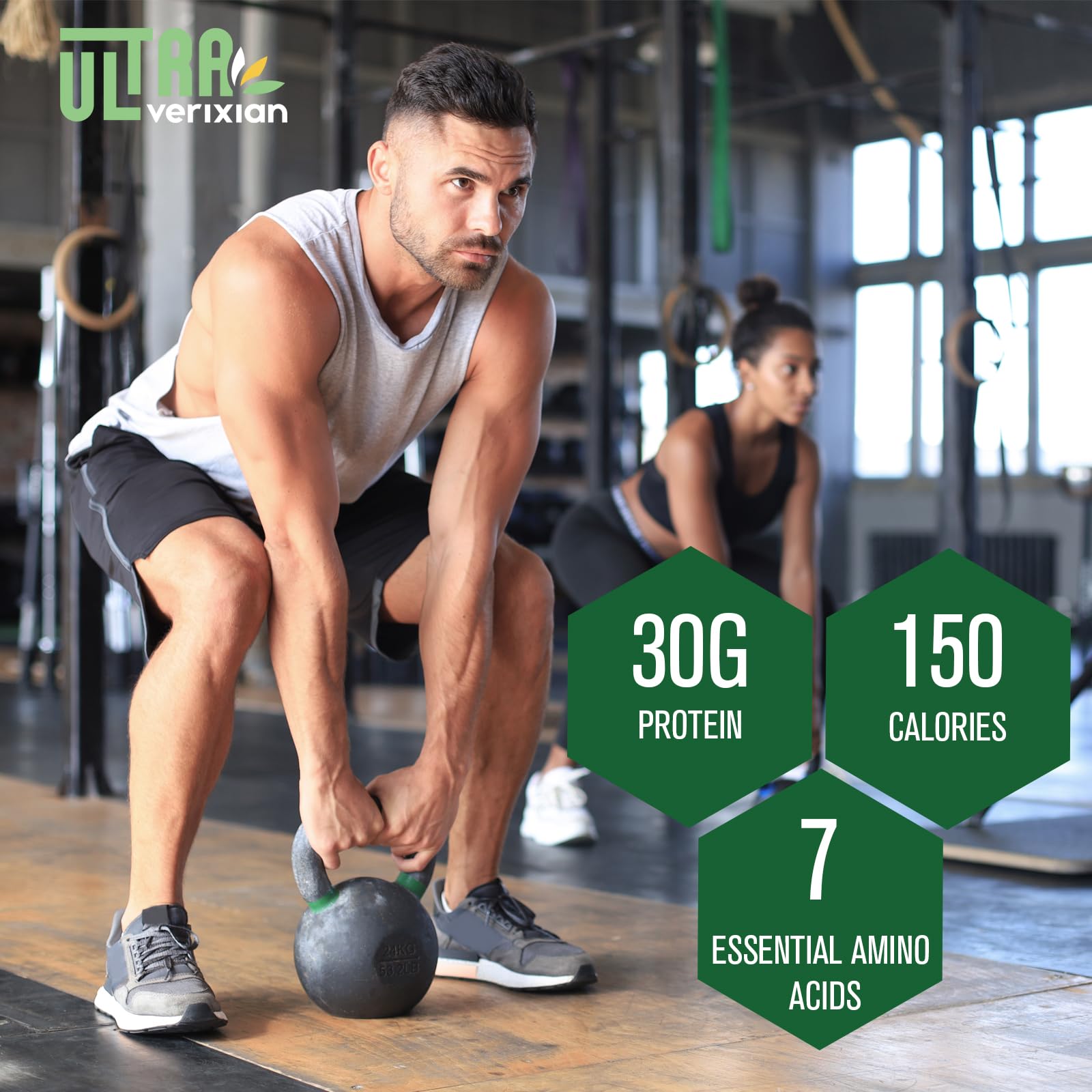 Ultraverixian digestive-support probiotic icon for gut-friendly nutrition.