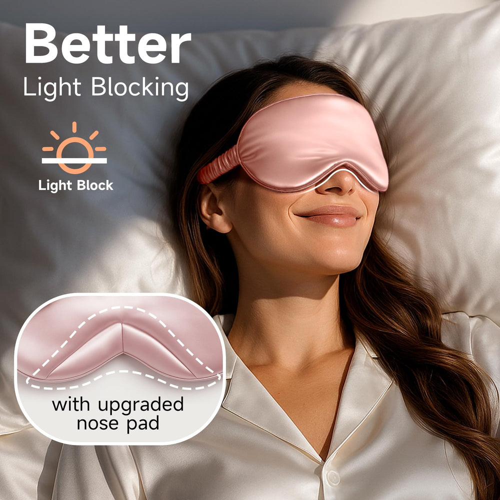 Umisleep Sleep mask with travel pouch showcases portable travel essential