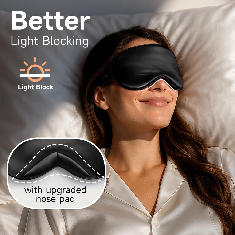 Umisleep silk mask offers lightweight comfort without eye pressure