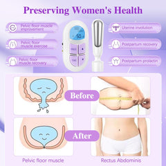 Umtozz pelvic floor device with manual provides clear safety and setup guidance.