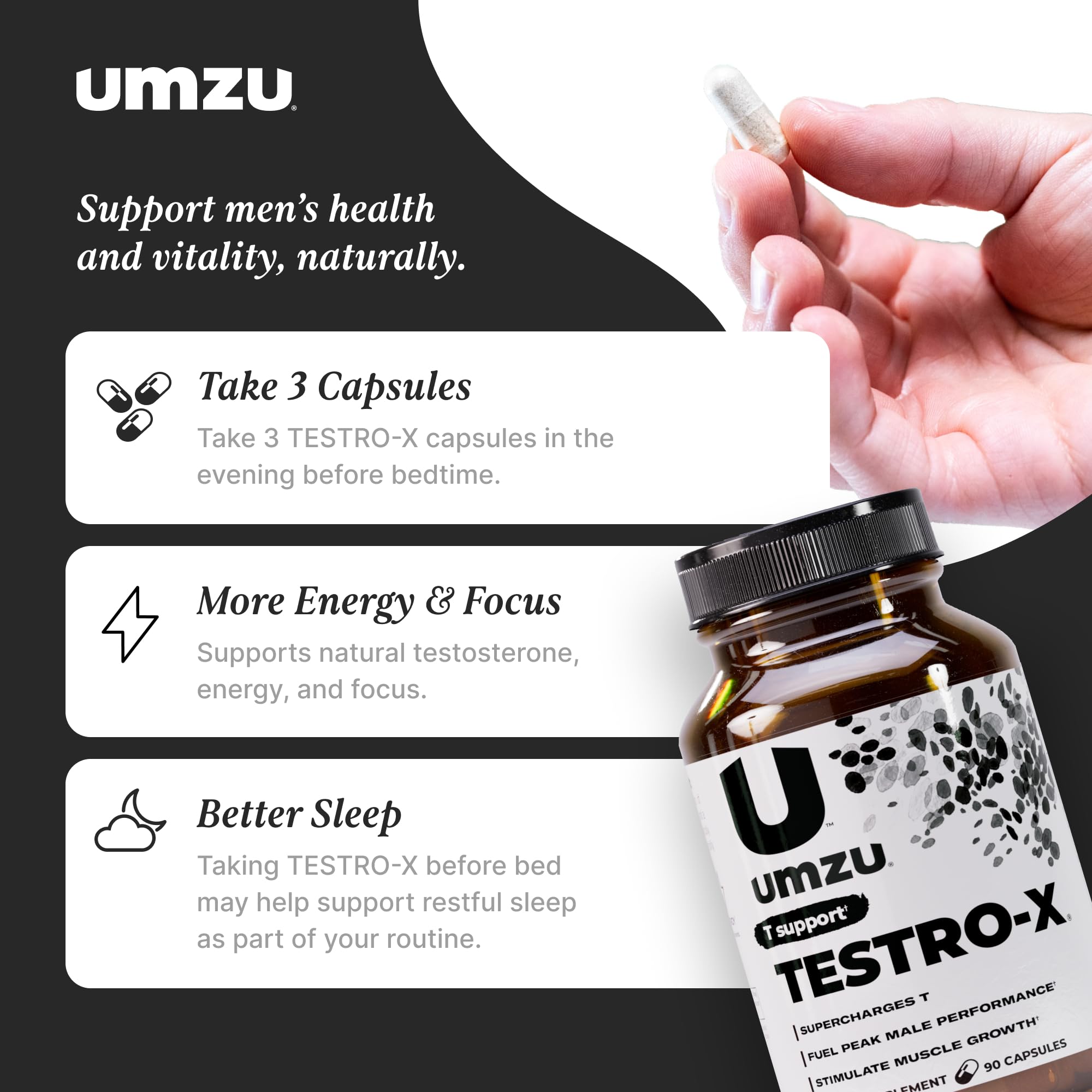 UMZU Testro-X active lifestyle use case scene