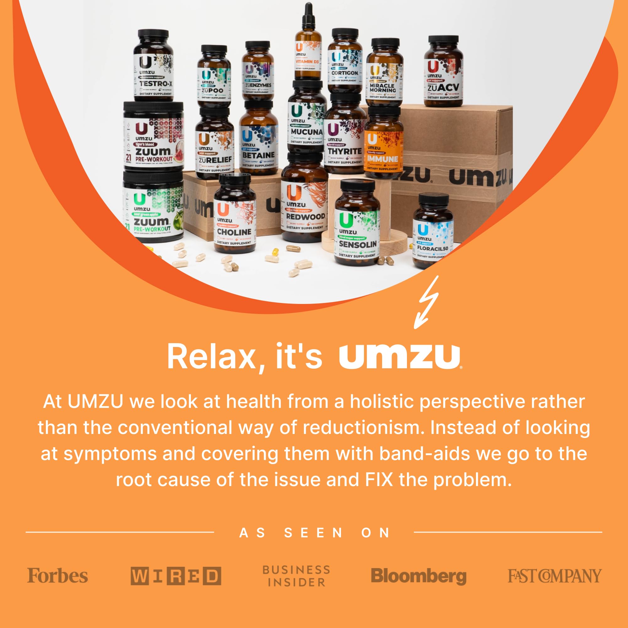 UMZU ZuBurn active lifestyle scene focusing on training and daily activities.