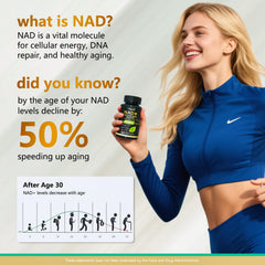 UNcena NAD capsules close-up demonstrates liposomal delivery for better absorption.