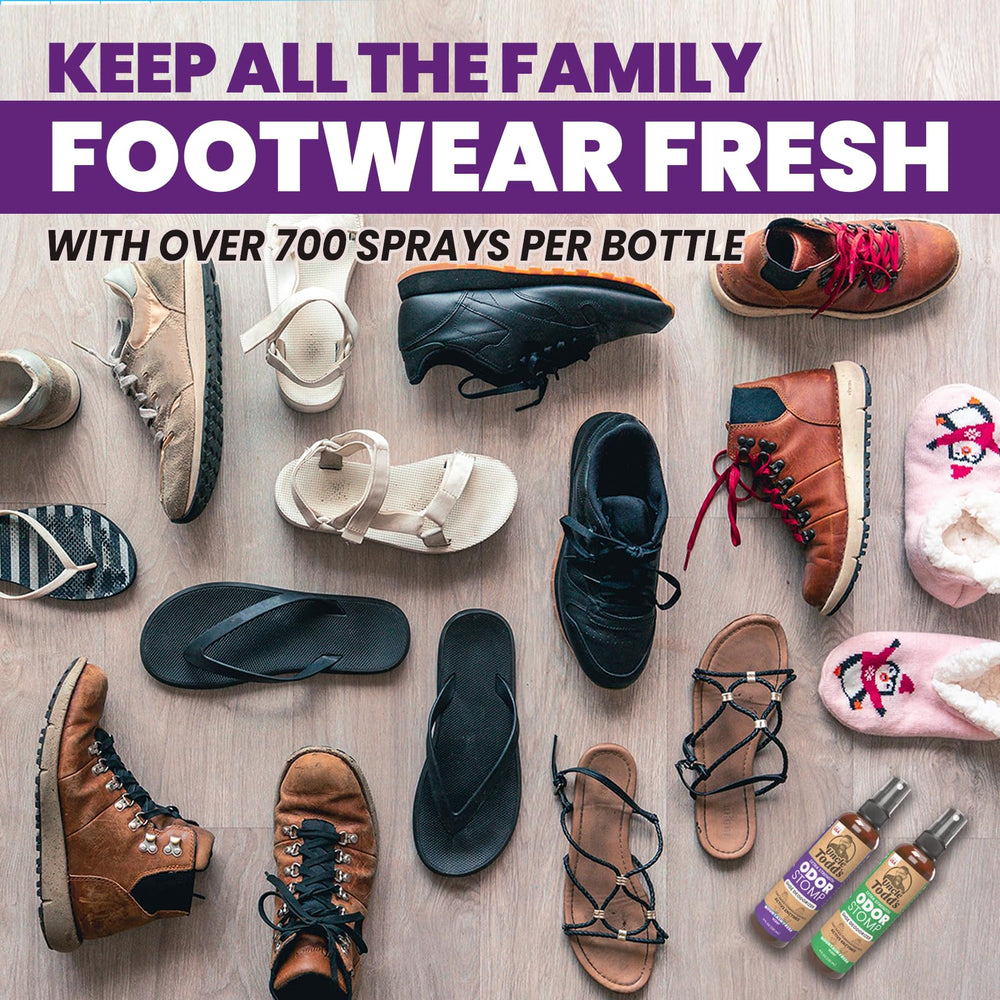 Uncle Todd's Odor Stomp long-lasting freshness after wear