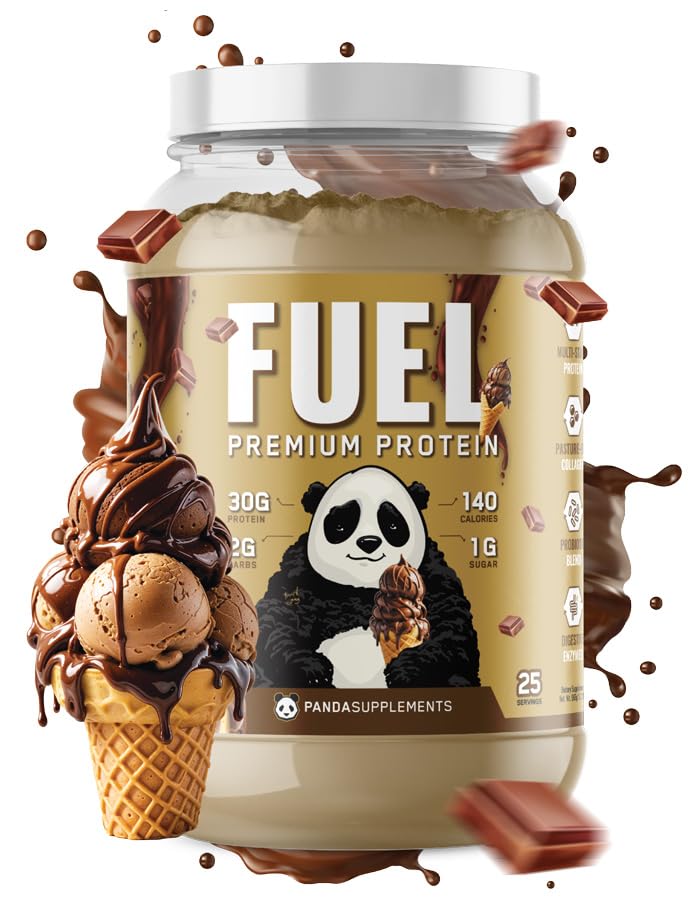 Underground Bio Labs Panda Fuel powder in jar ideal for post-workout protein needs