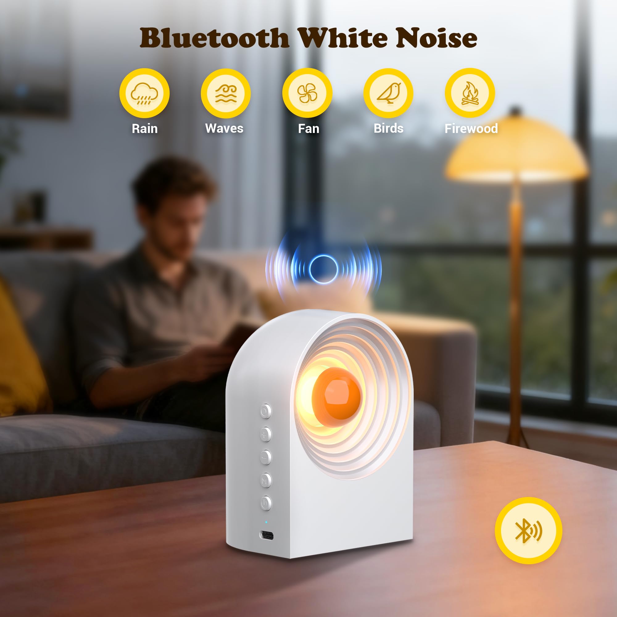 UNEEDE Bluetooth pairing feature enables stereo sound with a second unit