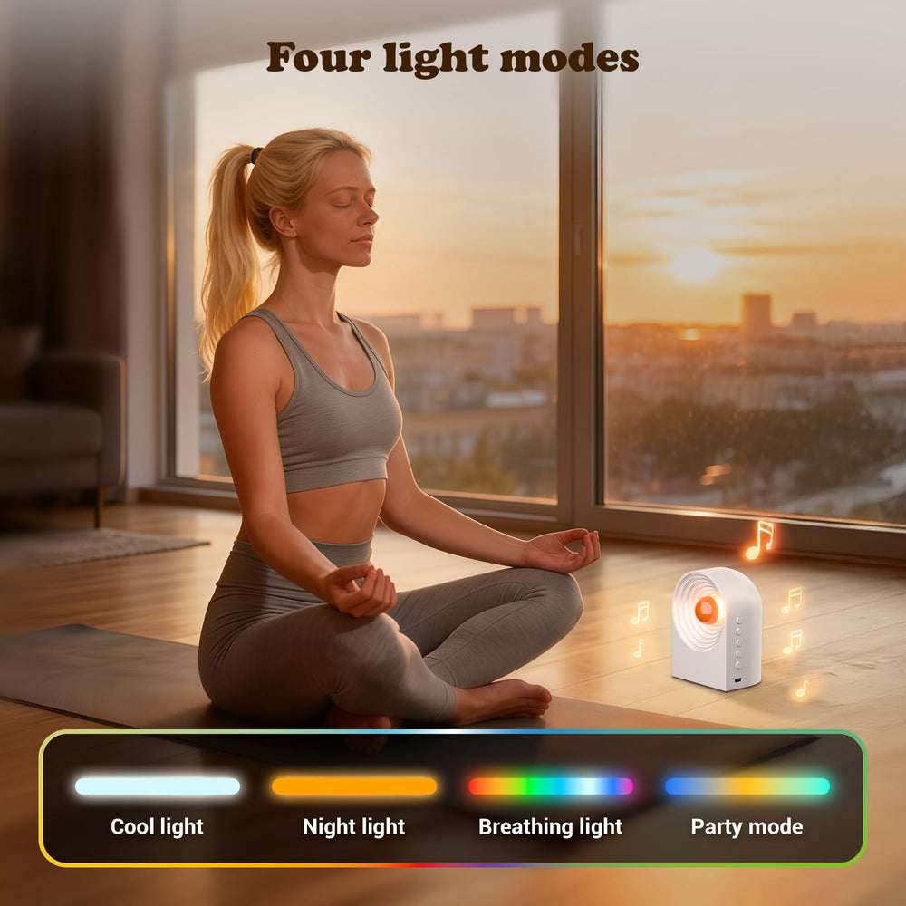 UNEEDE compact dimensions fit neatly on a desk or nightstand