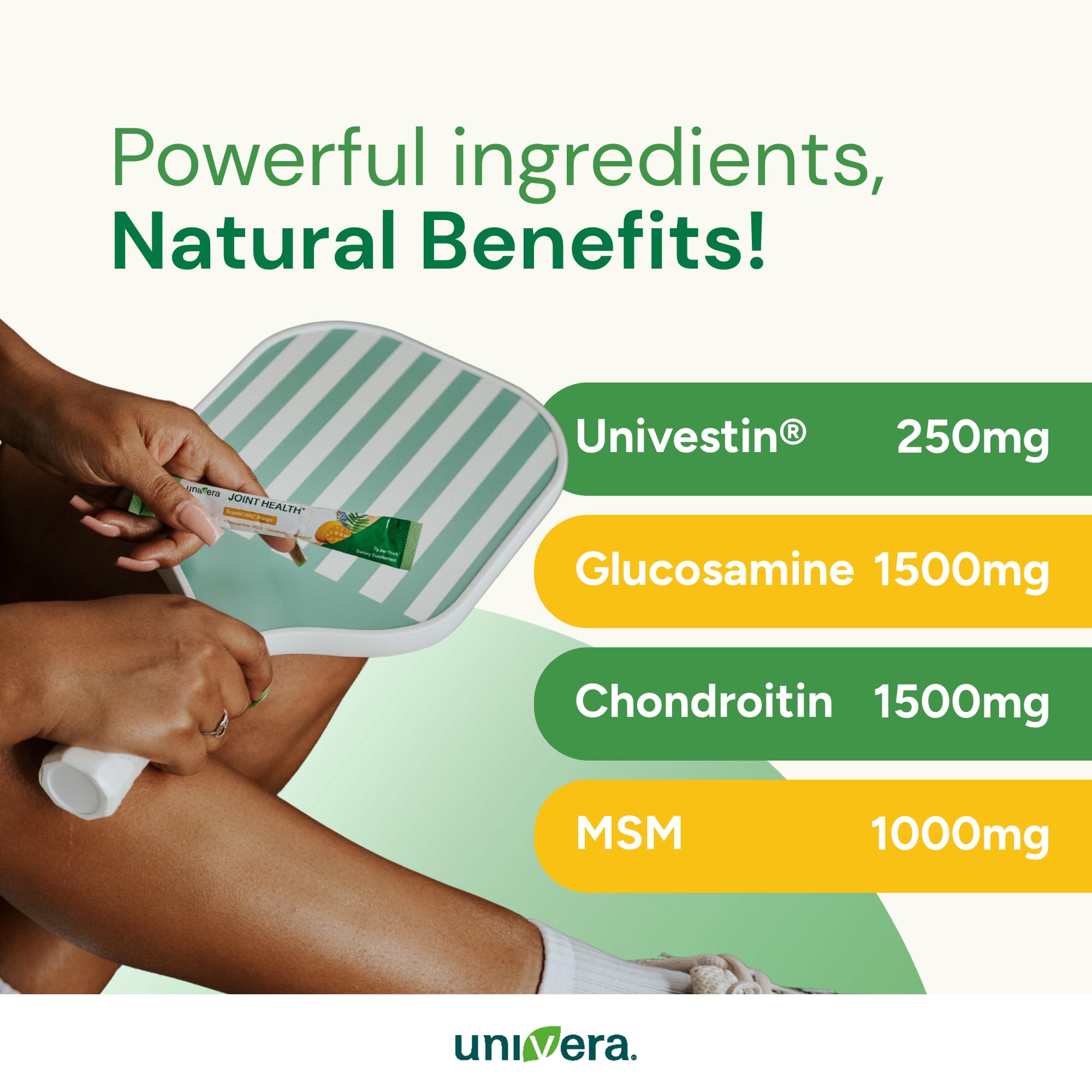 Univera Univestin 250 mg botanical blend targets joint comfort