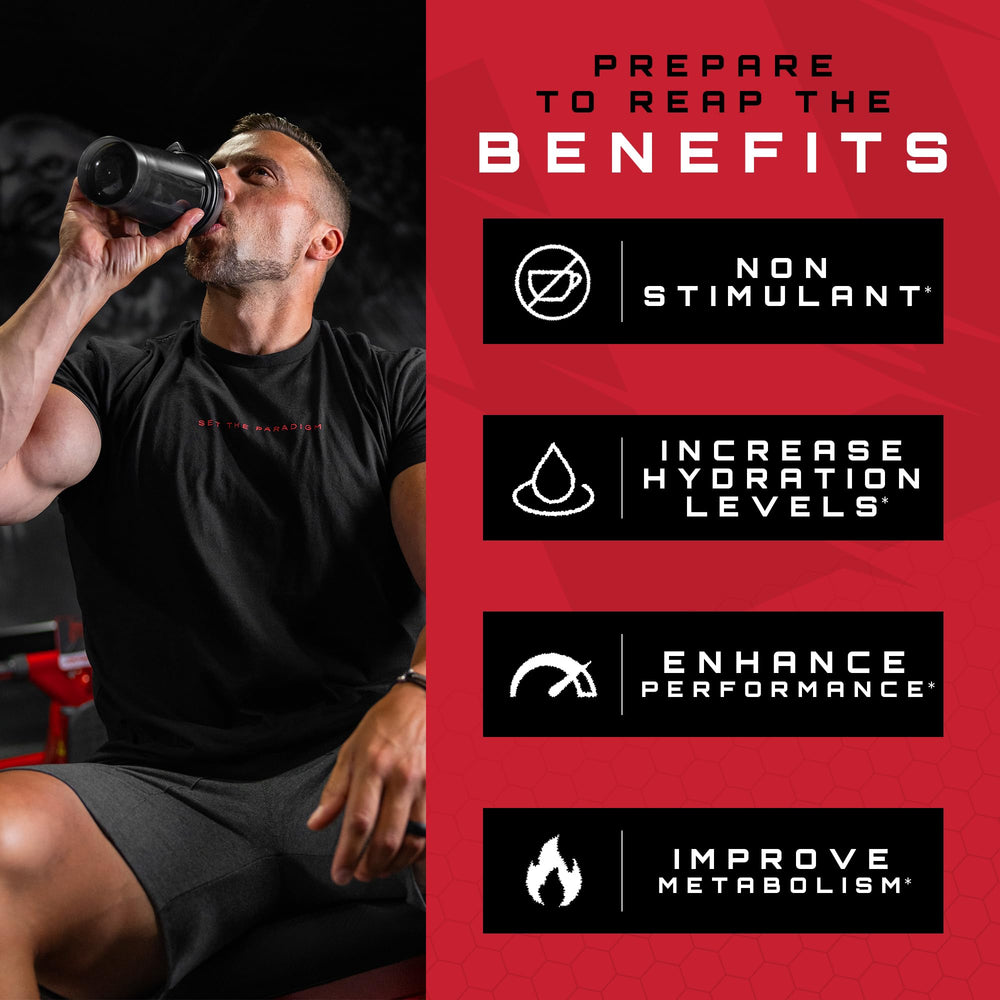 Unmatched Electrashred dissolving in water to balance electrolytes.
