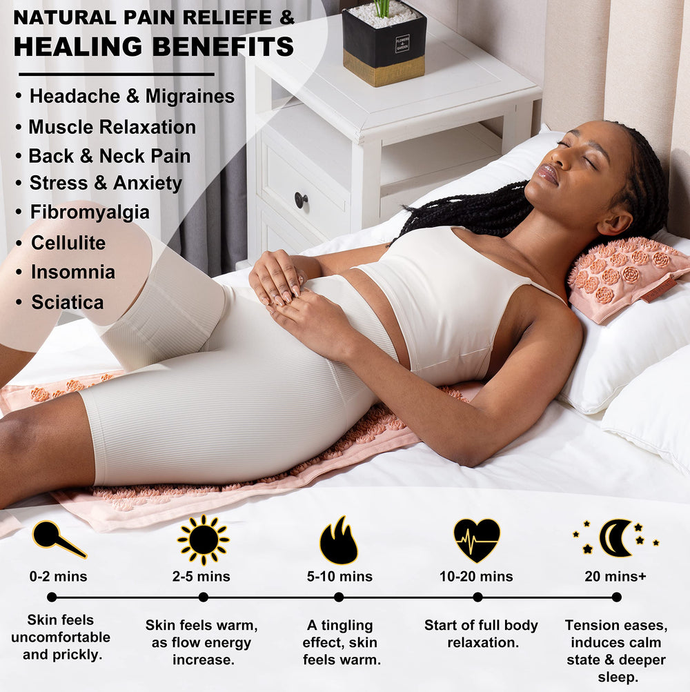 UNMERA two-mat setup with pillow demonstrates versatile home relaxation options.