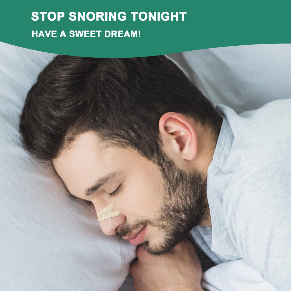 UPMOSTEK nasal strips opening nasal passages to support restful sleep