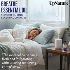 UpNature Breathe pine needle photo for invigorating home scent.