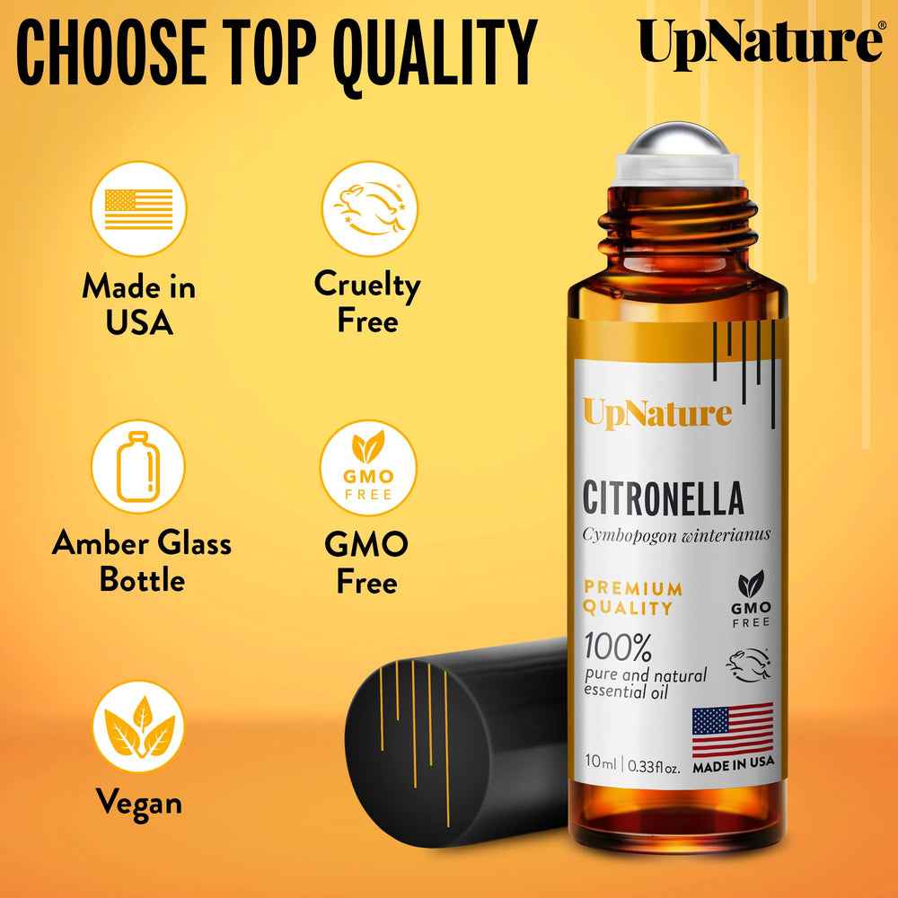 UpNature Citronela envase práctico para viajar.