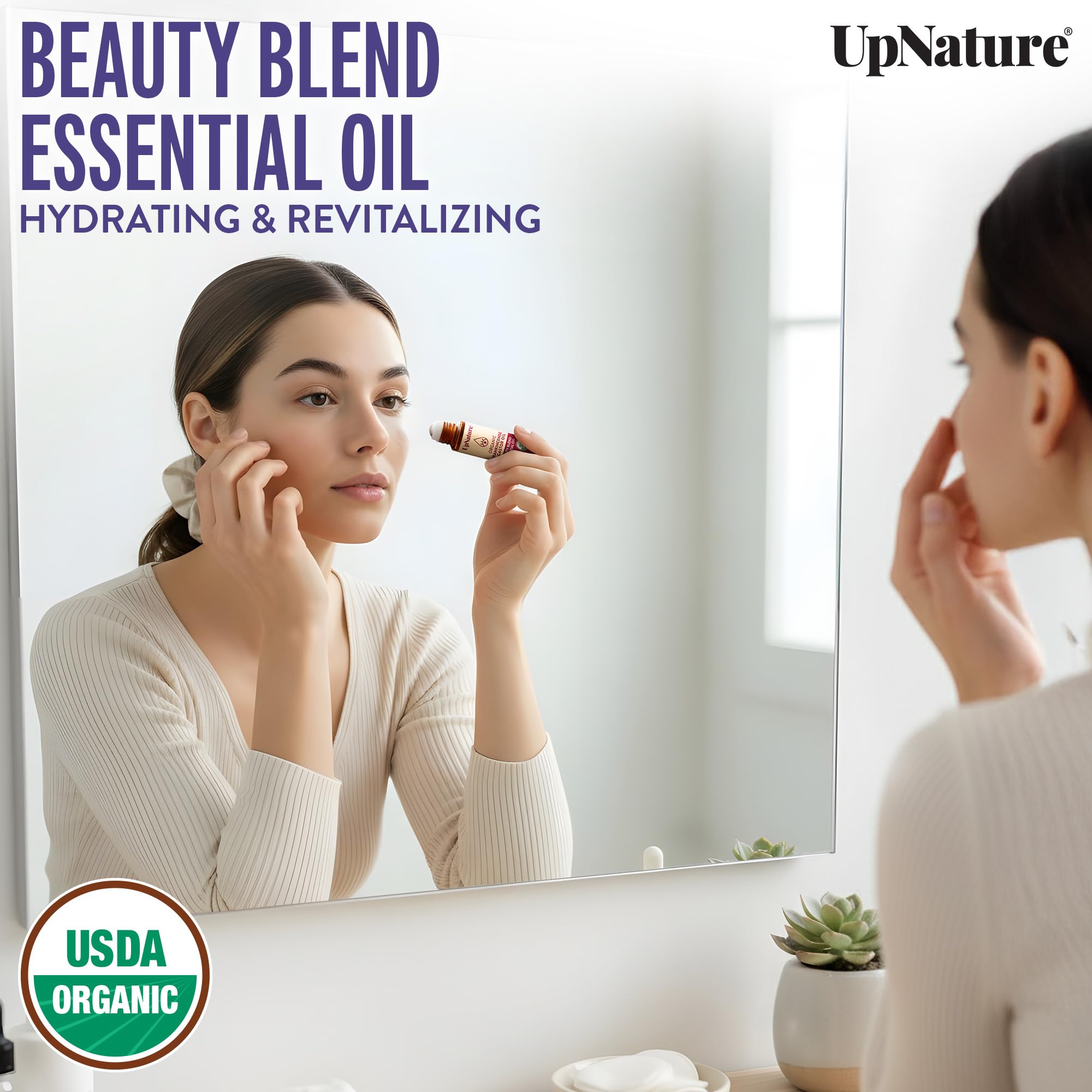 UpNature compact box shows elegant presentation for holidays or birthdays.