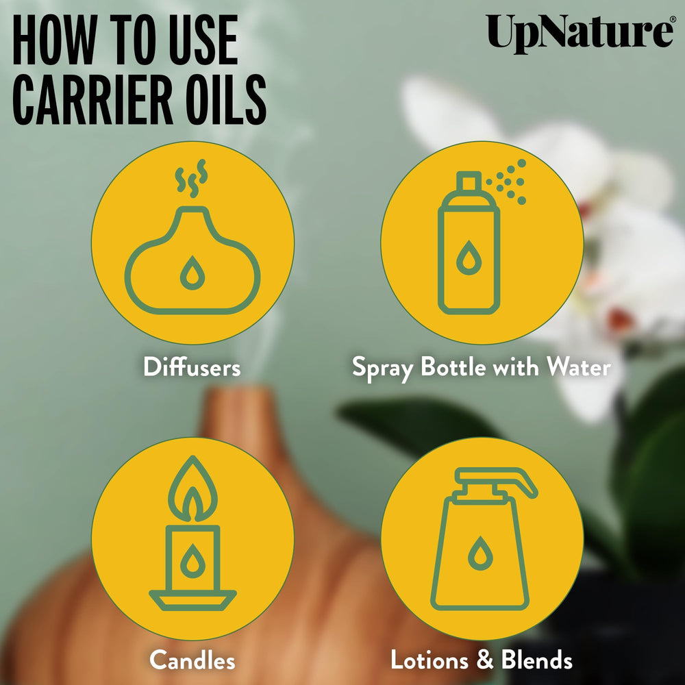 UpNature Fenugreek Oil skin and hair massage illustrates versatile application.