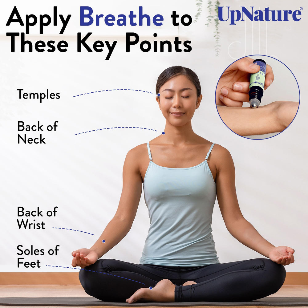 UpNature Breathe Roll-On limón: aroma cítrico para energizar y despejar