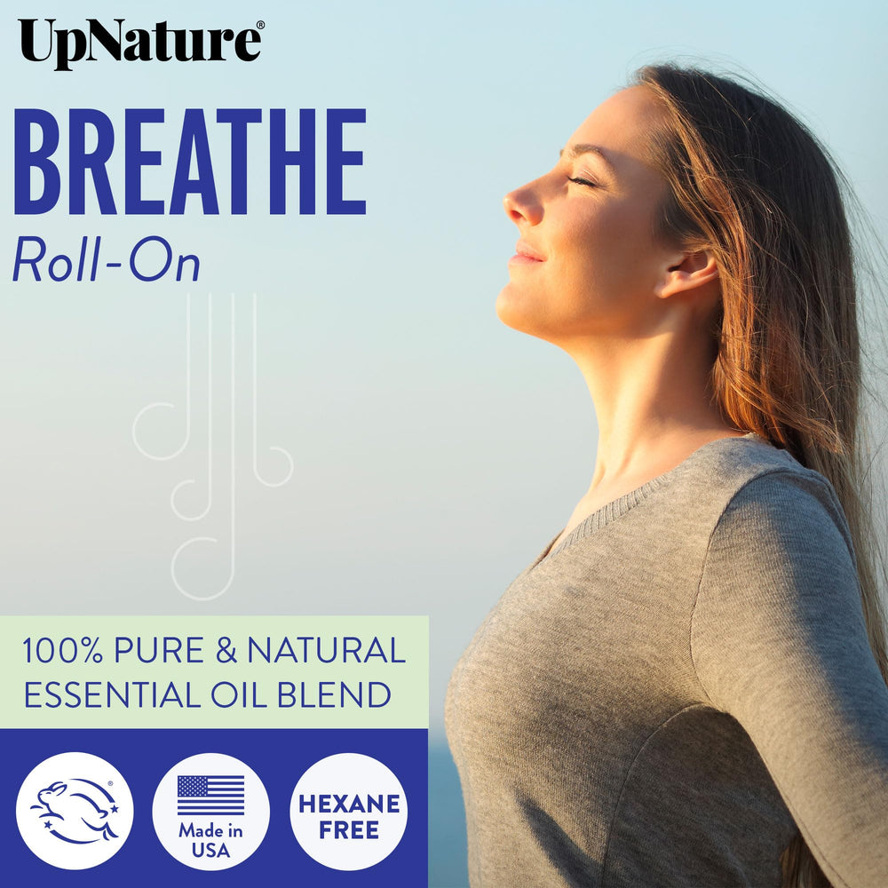 UpNature Breathe Roll-On menta: aroma refrescante para apoyar la respiración diaria