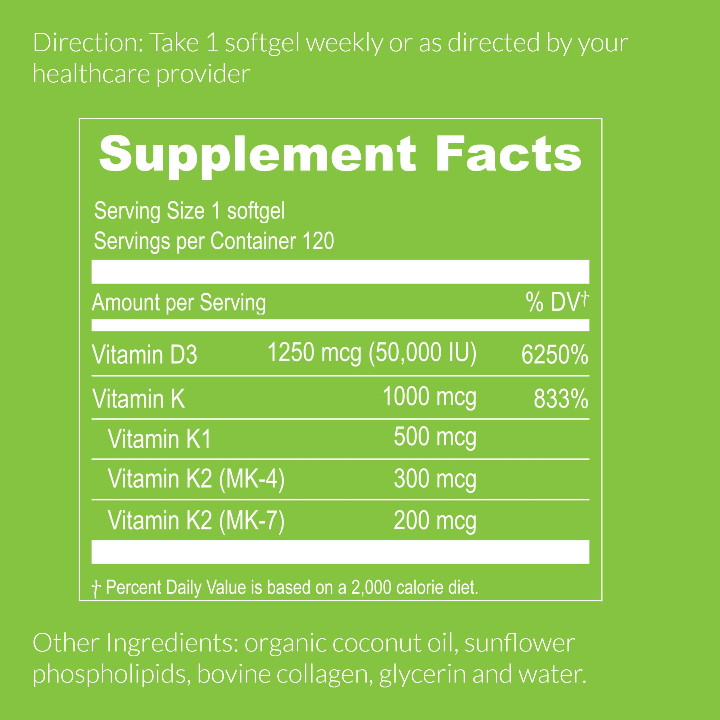 UpNourish 120 mini softgels display compact weekly supply in a pea-sized capsule.