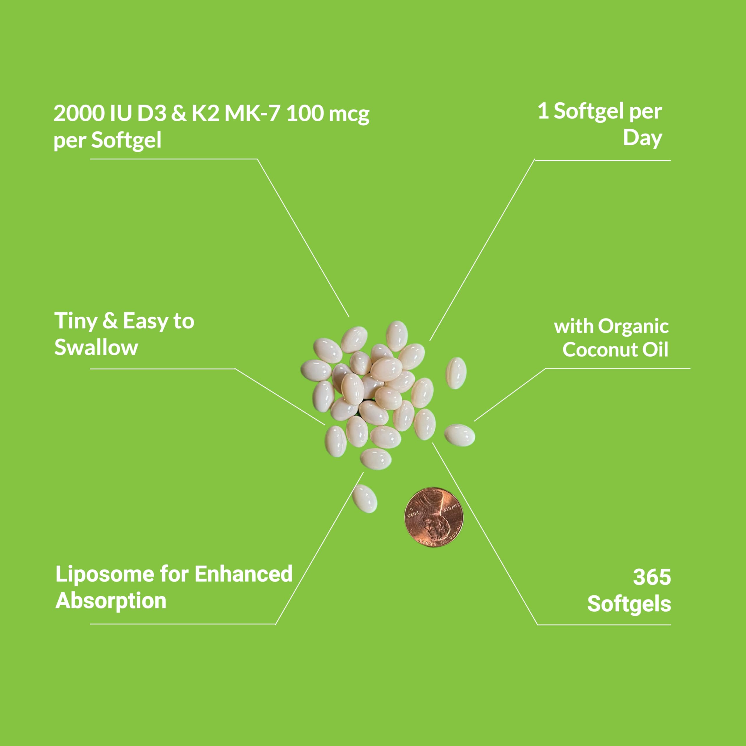 UpNourish organic coconut oil base in liposomal formula suggesting absorption-friendly delivery.