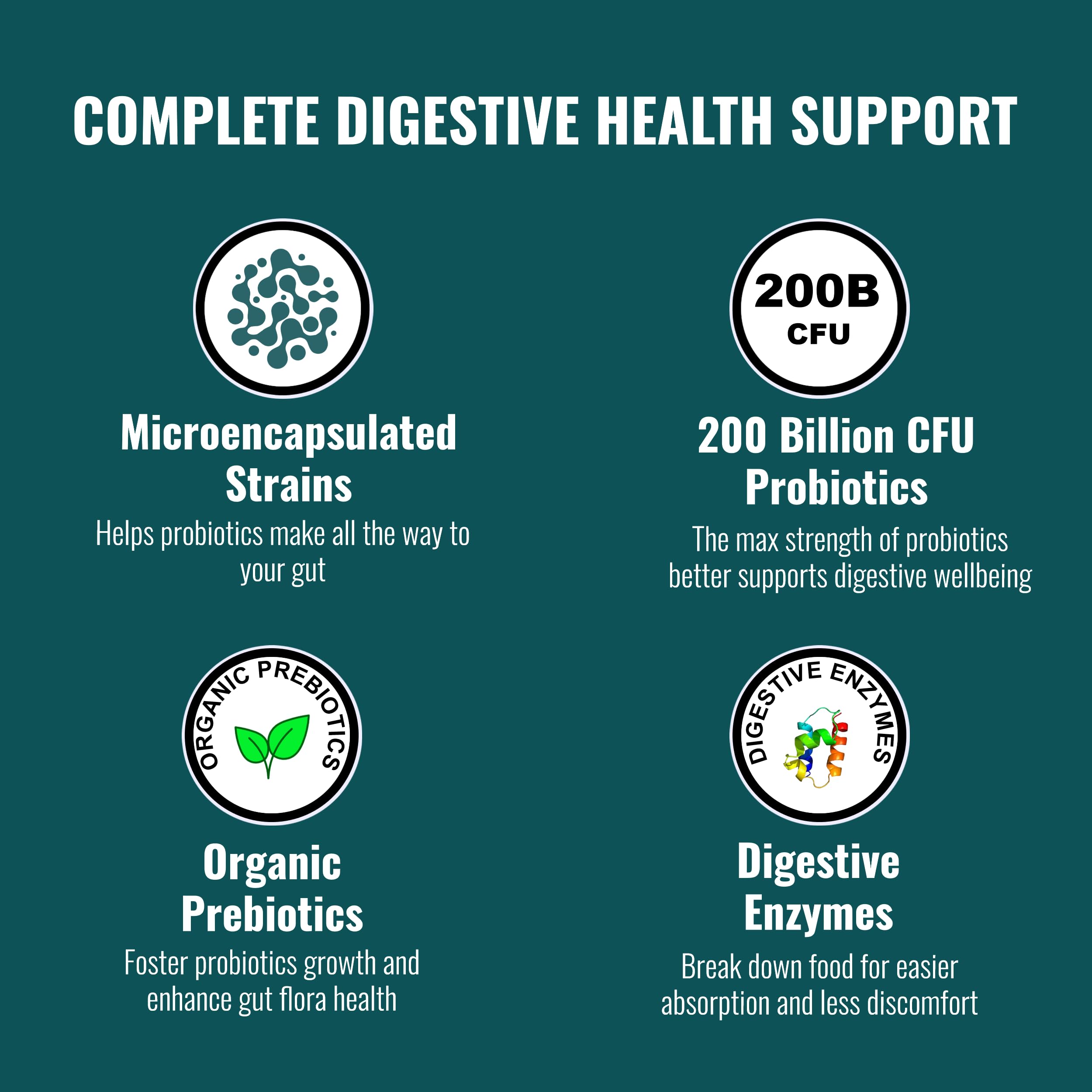 UpNourish Probiotics label shows 15 strains and shelf-stable reliability.