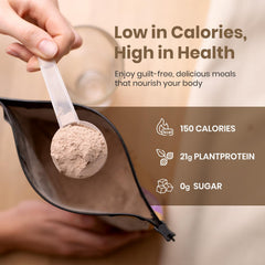 UpNourish Vanilla Cookie Protein shake in a glass, dairy-free and satisfying.