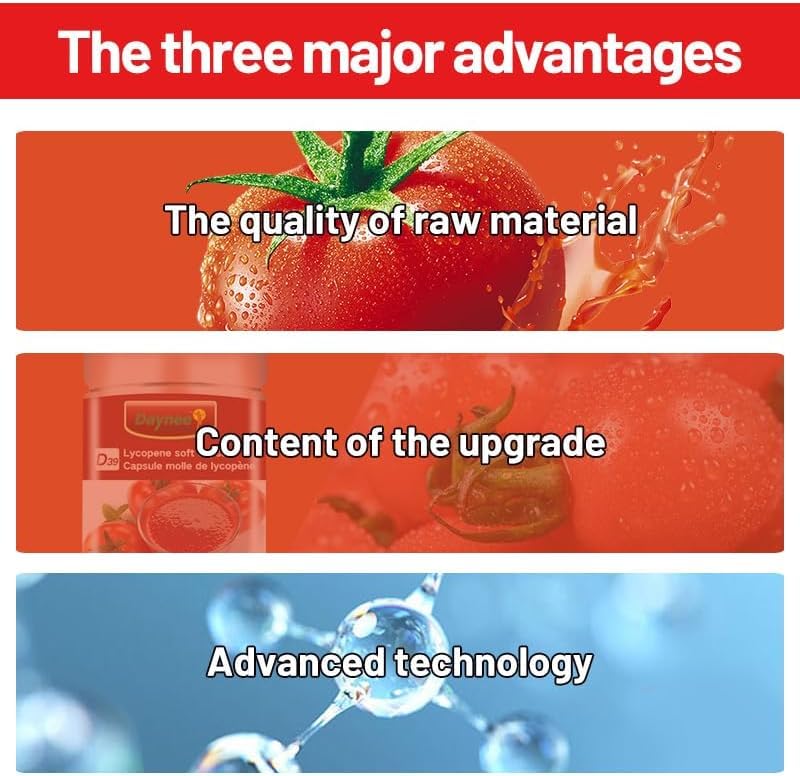 Upondata Lycopene label close-up highlighting organic tomato-derived formula