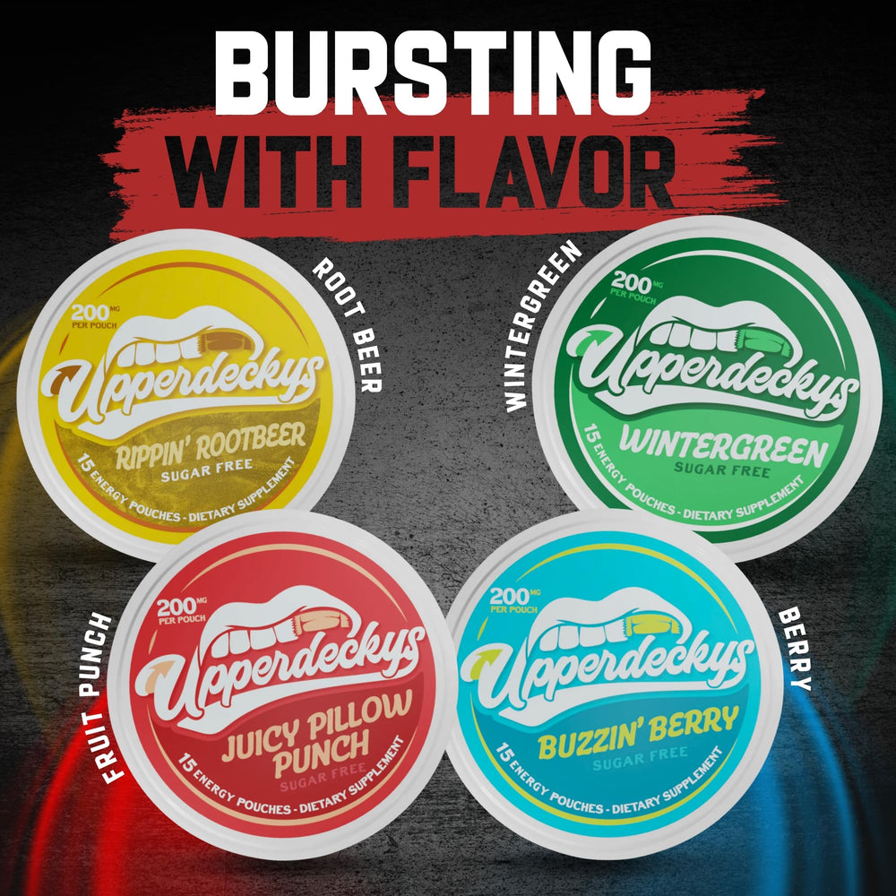 Upperdeckys USA-made label on packaging emphasizes domestic production.