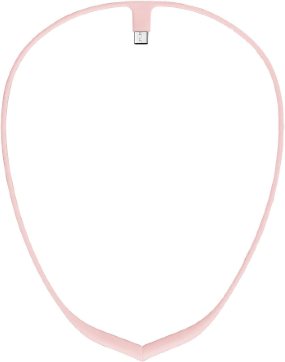 Upright Magnetic Necklace Pink front view; compatible with GO S and GO 2 for discreet posture support.