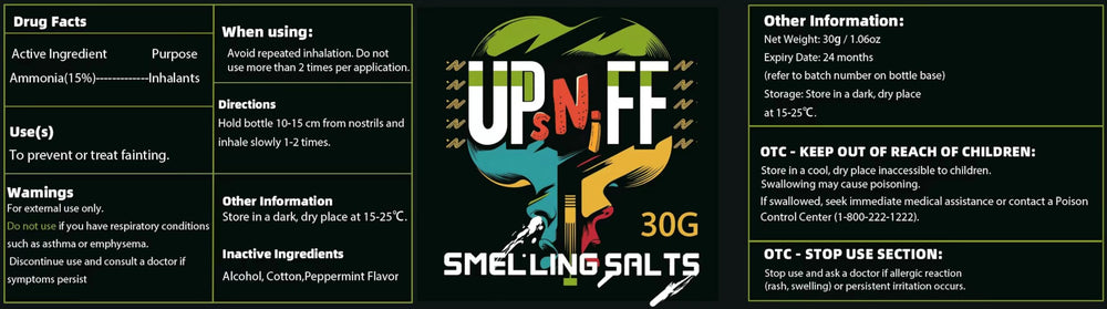 UpSniff Salts energy on the go supports focus anytime.