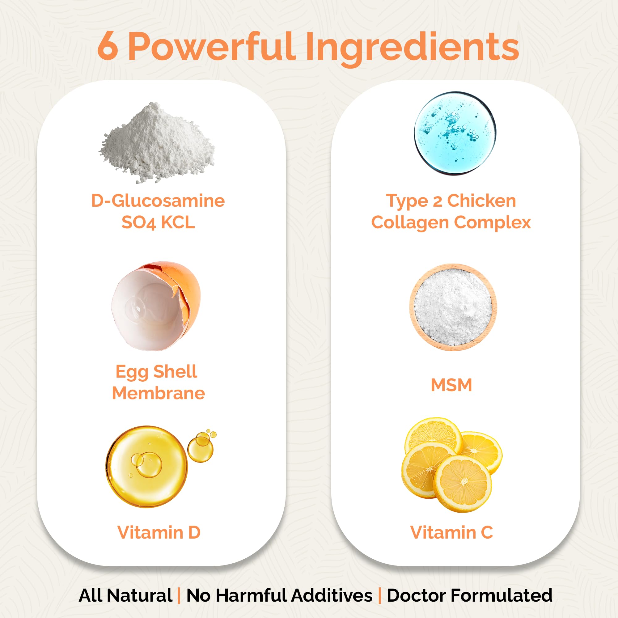 UpWellness Cartilage Revive daily-use view suggests taking two capsules with breakfast