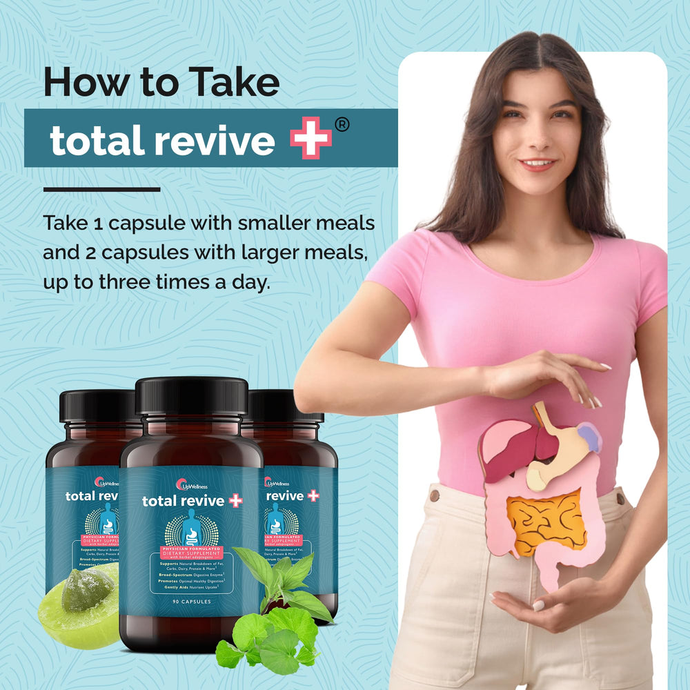 UpWellness Total Revive+ adaptogenic superfoods boosting digestive balance