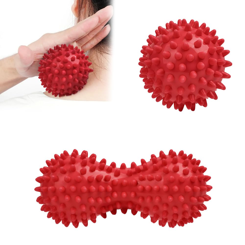 URAQT dual-ball set red color for eye-catching appeal
