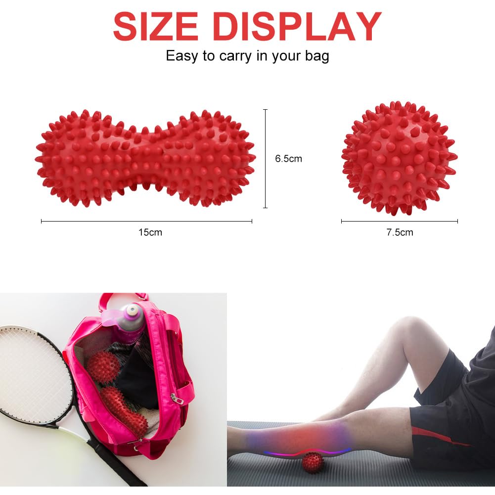 URAQT spiky ball neck use for tension release